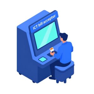 Купюроприемник ICT для игровых автоматов с функцией автоматической игры от компании Лигровые Вулкан
